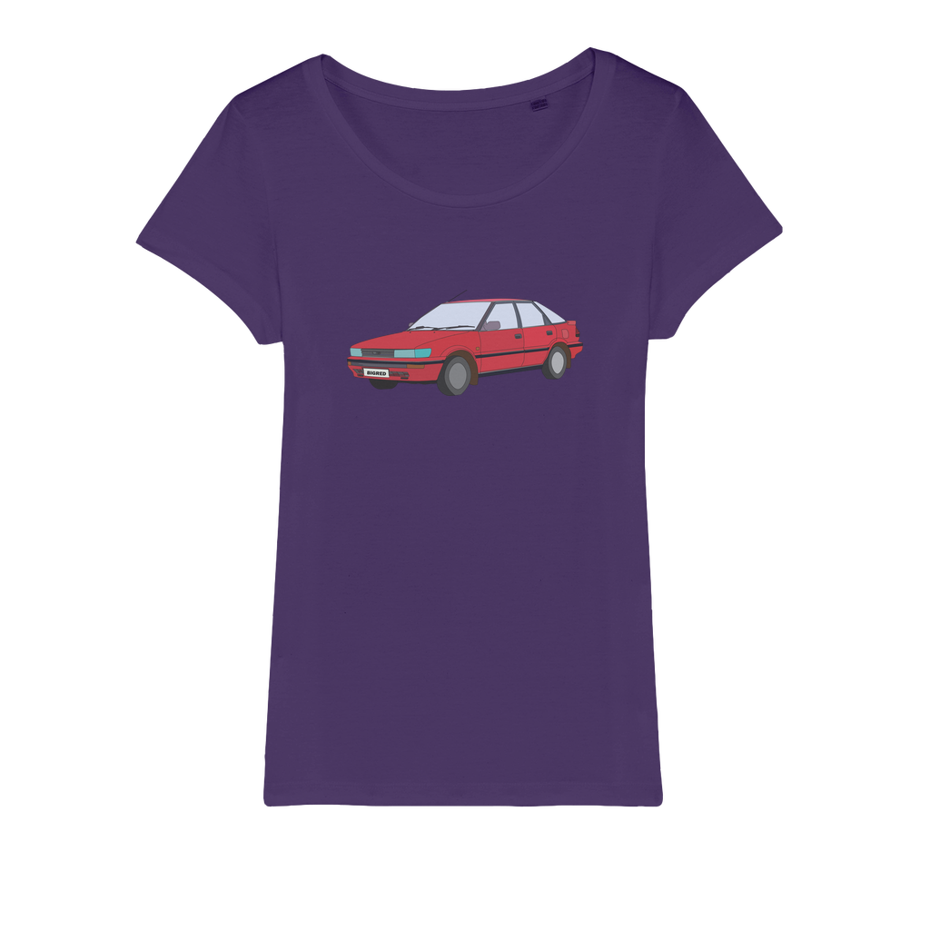 Toyota Corolla Organic Jersey Womens T-Shirt