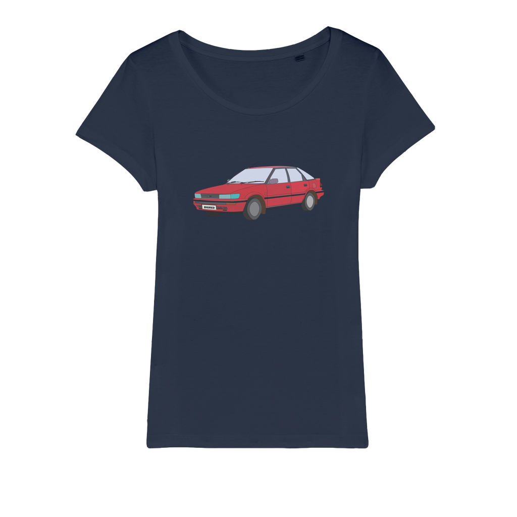 Toyota Corolla Organic Jersey Womens T-Shirt